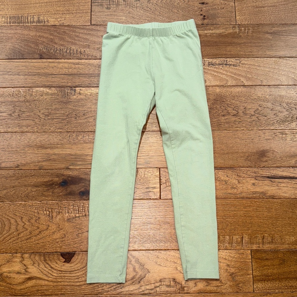Cat & Jack Girls Green Leggings - Size M (8)